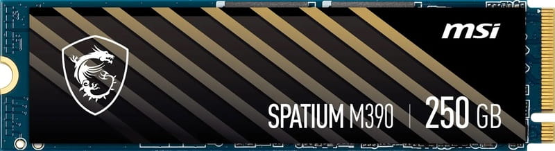 Накопичувач SSD  250GB MSI Spatium M390 M.2 2280 PCIe 3.0 x4 NVMe 3D NAND TLC (S78-4409PL0-P83)