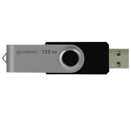 Флеш-накопитель USB2.0 128GB Goodram UTS2 (Twister) Black (UTS2-1280K0R11)