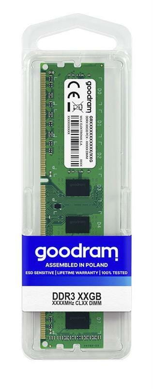 Модуль памяти DDR3 2GB/1333 GOODRAM (GR1333D364L9/2G)