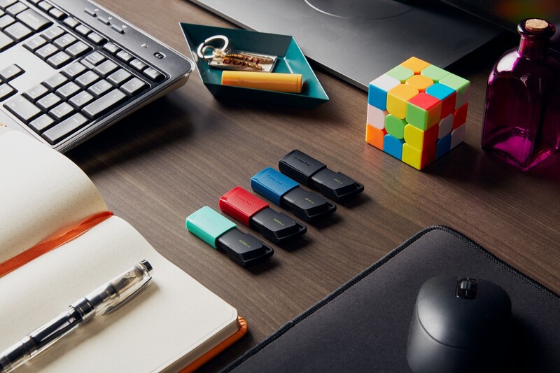 Флеш-накопитель USB3.2 256GB Kingston DataTraveler Exodia M Black/Teal (DTXM/256GB)