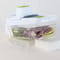 Фото - Терка+овочерізка+шатківниця "Pro Glass" Tavialo 6 в 1 зі скляним контейнером (193100006) | click.ua