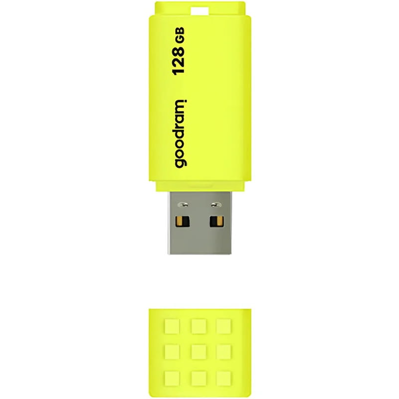 Флеш-накопитель USB2.0 128GB Goodram UME2 Yellow (UME2-1280Y0R11)