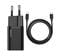 Фото - Сетевое зарядное устройство Baseus Super Si Quick Charger (1USBx3A) Black (TZCCSUP-B01) + кабель Lightning | click.ua