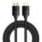 Фото - Кабель Baseus Cafule HDMI - HDMI, 2м, Black (CAKGQ-K01) | click.ua