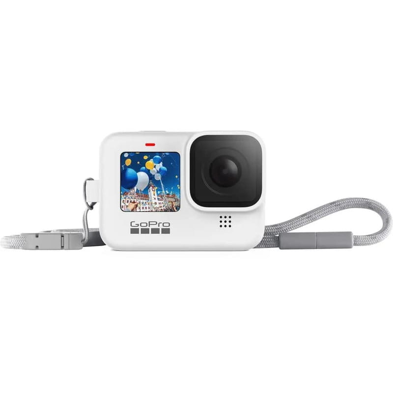 Чехол + ремешок GoPro Sleeve&Lanyard White для HERO9 (ADSST-002)