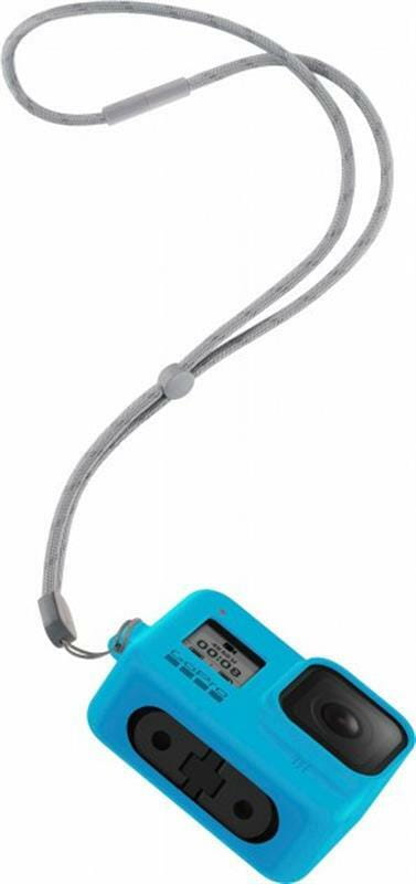 Чехол GoPro Sleeve&Lanyard Blue для Hero8 (AJSST-003)