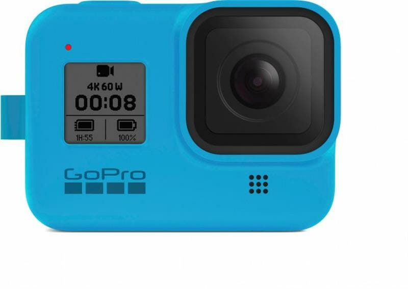 Чехол GoPro Sleeve&Lanyard Blue для Hero8 (AJSST-003)
