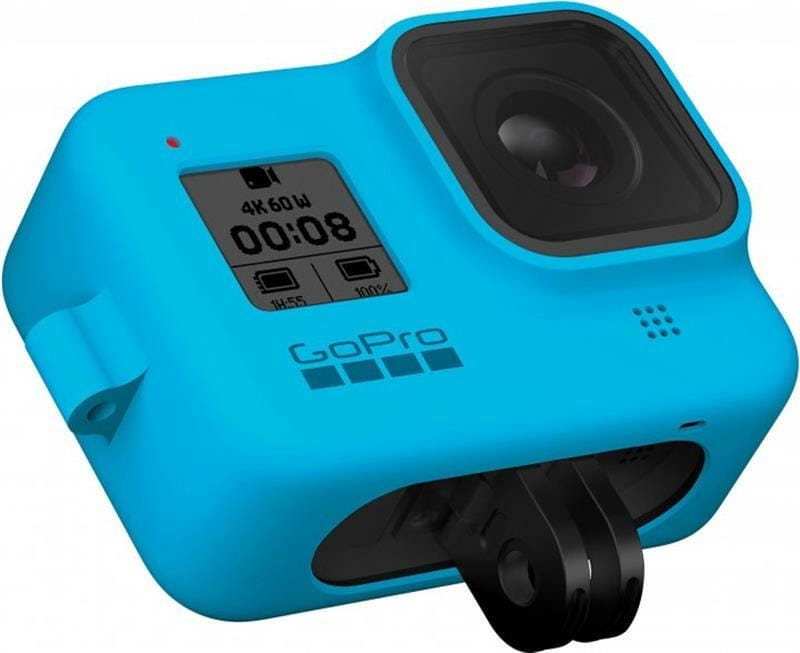 Чехол GoPro Sleeve&Lanyard Blue для Hero8 (AJSST-003)