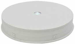 Поворотный стол Puluz для предметной съемки с подсветкой 30 см White (EDA1759202B)