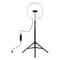 Фото - Кольцевая LED-лампа Puluz PKT3061B 11.8" + штатив 1.65 м (PKT3061B) | click.ua