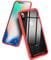 Фото - Чехол-накладка Baseus See-through Glass для Apple iPhone X Red (WIAPIPHX-YS09) | click.ua