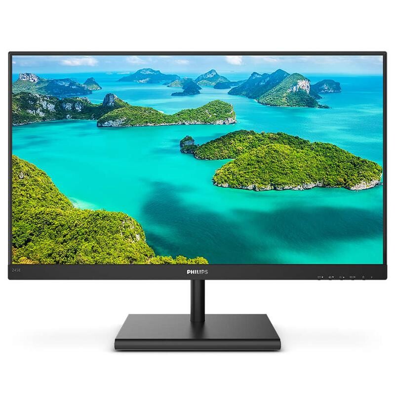 Монiтор Philips 23.8" 245E1S/00 IPS Black