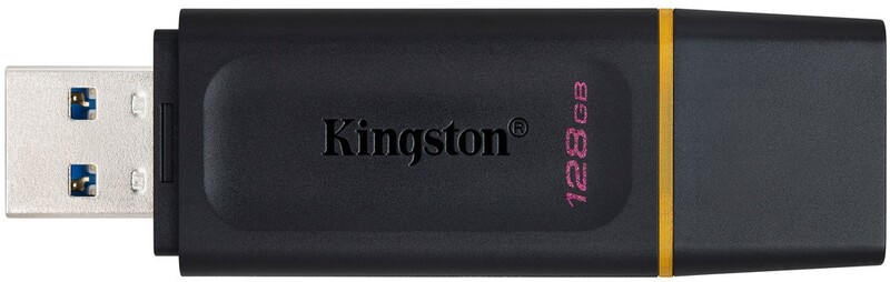Флеш-накопитель USB3.2 128GB Kingston DataTraveler Exodia Black/Yellow (DTX/128GB)