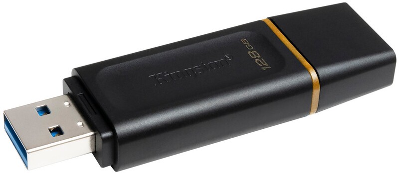 Флеш-накопитель USB3.2 128GB Kingston DataTraveler Exodia Black/Yellow (DTX/128GB)