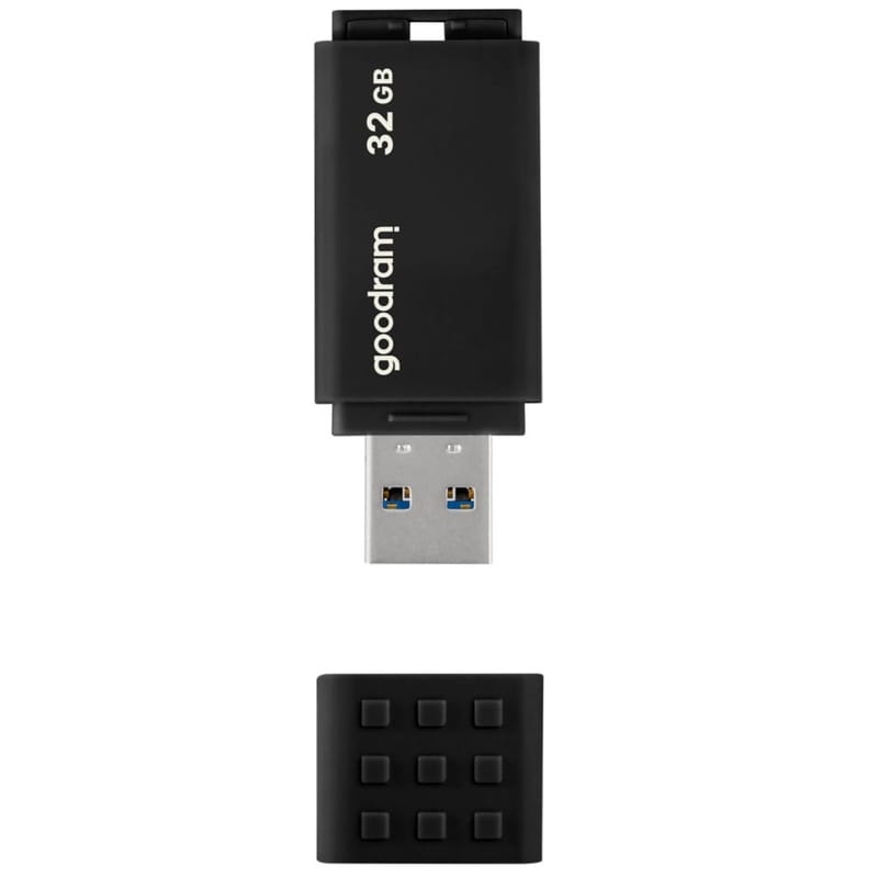 Флеш-накопитель USB3.2 32GB Goodram UME3 Black (UME3-0320K0R11)