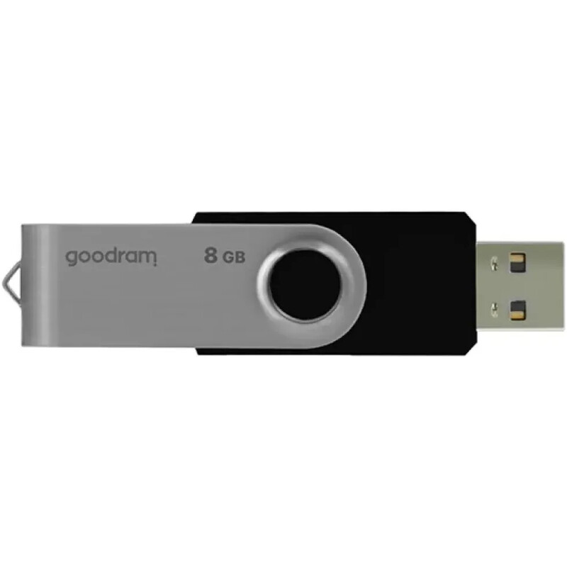 Флеш-накопитель USB2.0  8GB Goodram UTS2 (Twister) Black (UTS2-0080K0R11)