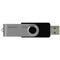 Фото - Флеш-накопичувач USB2.0  8GB Goodram UTS2 (Twister) Black (UTS2-0080K0R11) | click.ua