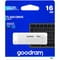 Фото - Флеш-накопичувач USB2.0 16GB Goodram UME2 White (UME2-0160W0R11) | click.ua