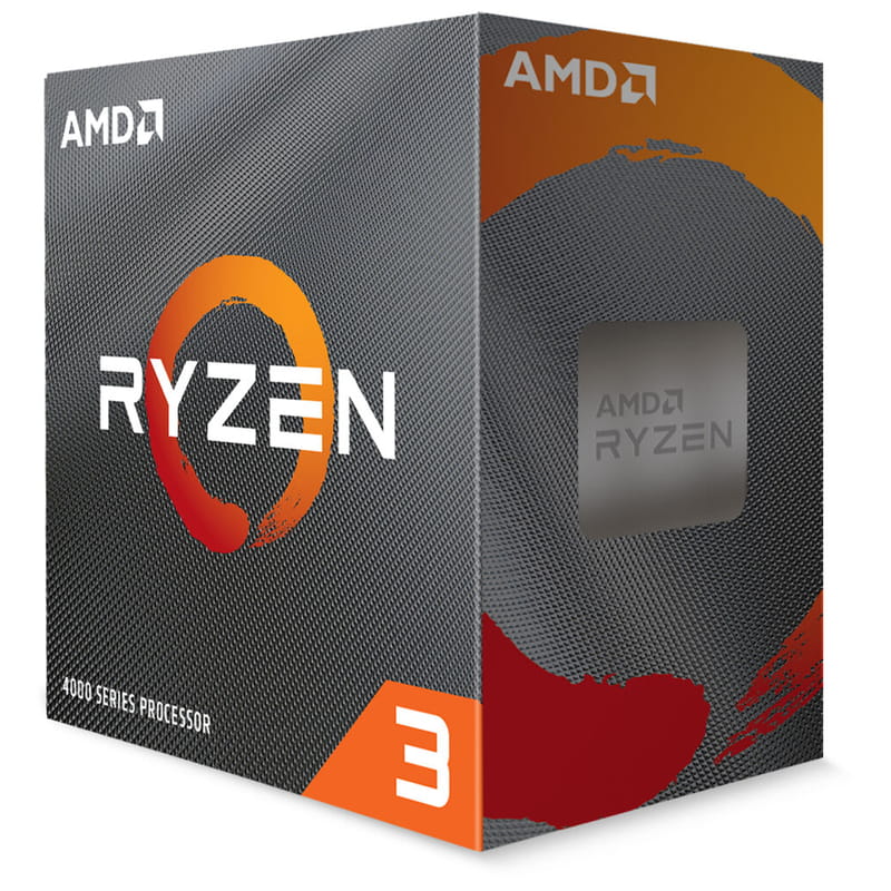 Процессор AMD Ryzen 3 4100 (3.8GHz 4MB 65W AM4) Box (100-100000510BOX)