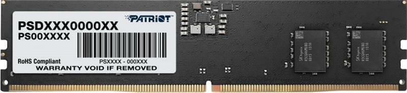 Модуль памяти DDR5 16GB/4800 Patriot Signature (PSD516G480081)