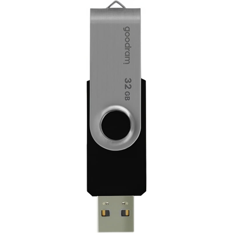 Флеш-накопитель USB2.0 32GB Goodram UTS2 (Twister) Black (UTS2-0320K0R11)