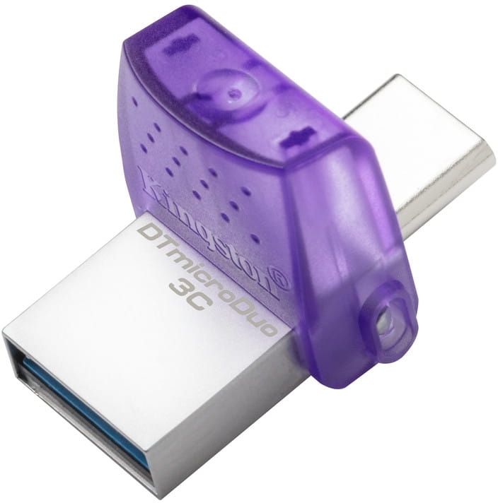 Флеш-накопитель USB3.2 128GB Type-C Kingston DataTraveler microDuo 3C (DTDUO3CG3/128GB)