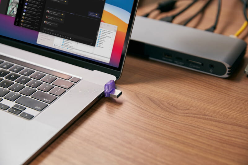 Флеш-накопитель USB3.2 128GB Type-C Kingston DataTraveler microDuo 3C (DTDUO3CG3/128GB)