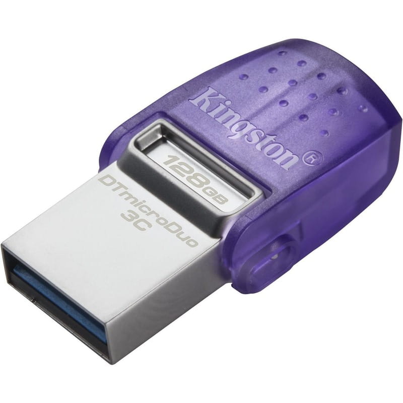 Флеш-накопитель USB3.2 128GB Type-C Kingston DataTraveler microDuo 3C (DTDUO3CG3/128GB)