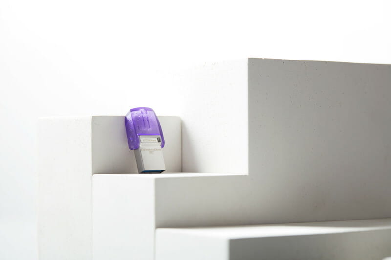 Флеш-накопитель USB3.2 256GB Type-C Kingston DataTraveler microDuo 3C (DTDUO3CG3/256GB)