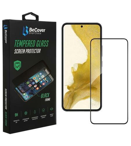 Фото - Защитное стекло / пленка Becover Захисне скло  для Samsung Galaxy S22 SM-S901 Black  707314 (707314)