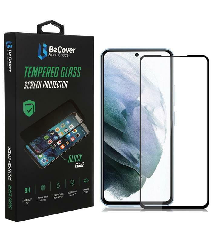 Защитное стекло BeCover для Samsung Galaxy S22+ SM-S906 Black (707316)