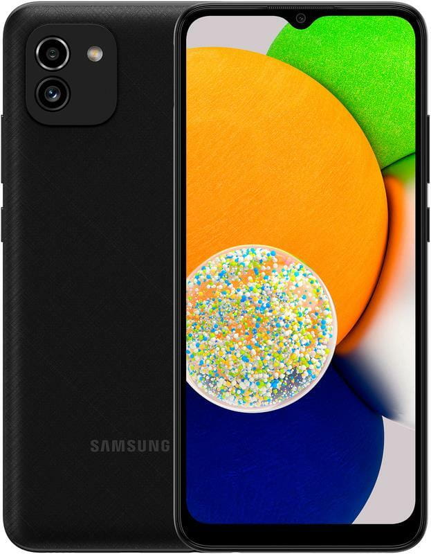Смартфон Samsung Galaxy A03 SM-A035 4/64GB Dual Sim Black (SM-A035FZKGSEK)