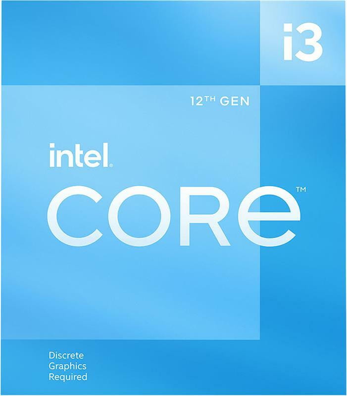 Процессор Intel Core i3 12100F 3.3GHz (12MB,  Alder Lake, 60W, S1700) Box (BX8071512100F)