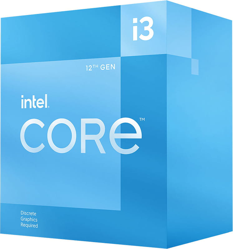 Процессор Intel Core i3 12100F 3.3GHz (12MB,  Alder Lake, 60W, S1700) Box (BX8071512100F)