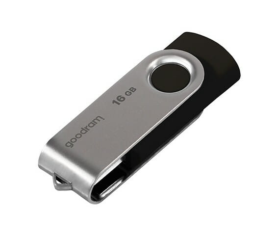 Флеш-накопитель USB2.0 16GB GOODRAM UTS2 (Twister) Black (UTS2-0160K0R11)