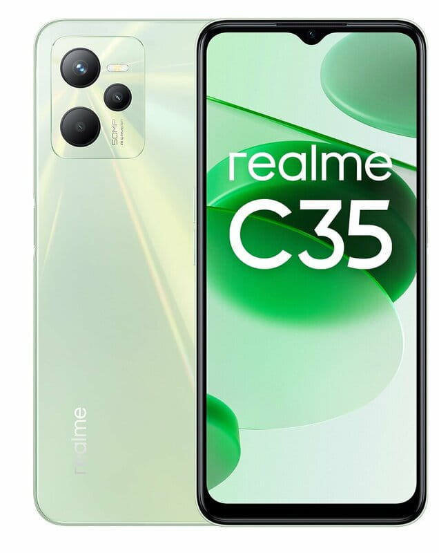 Смартфон Realme C35 4/128GB Dual Sim Glowing Green EU_