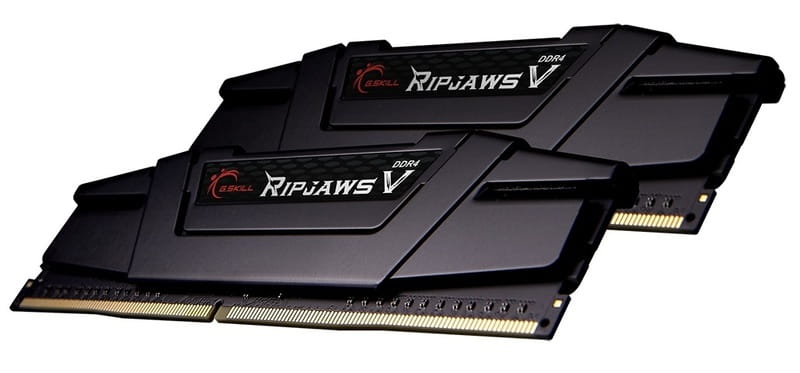 Модуль памяти DDR4 2x8GB/3200 G.Skill Ripjaws V Black (F4-3200C16D-16GVKB)
