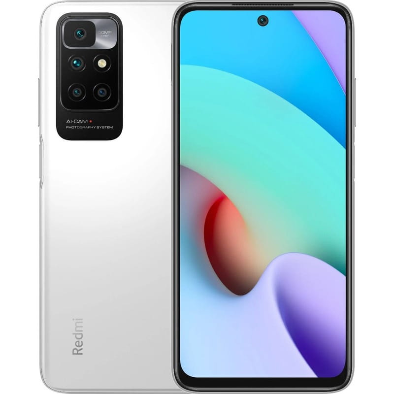 Смартфон Xiaomi Redmi 10 4/128GB Dual Sim Pebble White_EU_