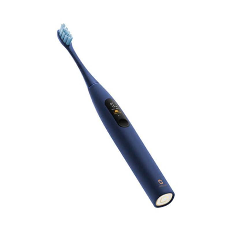 Розумна зубна електрощітка Oclean X Pro Navy Blue (OLED) (Міжнародна версія) (6970810551068)