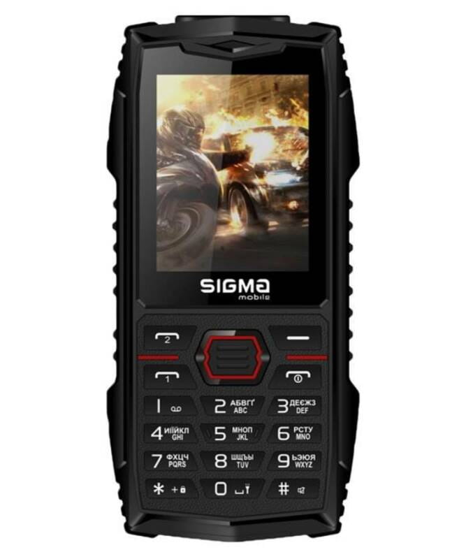 Мобильный телефон Sigma mobile X-treme AZ68 Dual Sim Black/Red