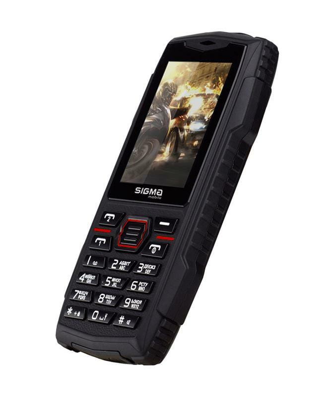 Мобильный телефон Sigma mobile X-treme AZ68 Dual Sim Black/Red