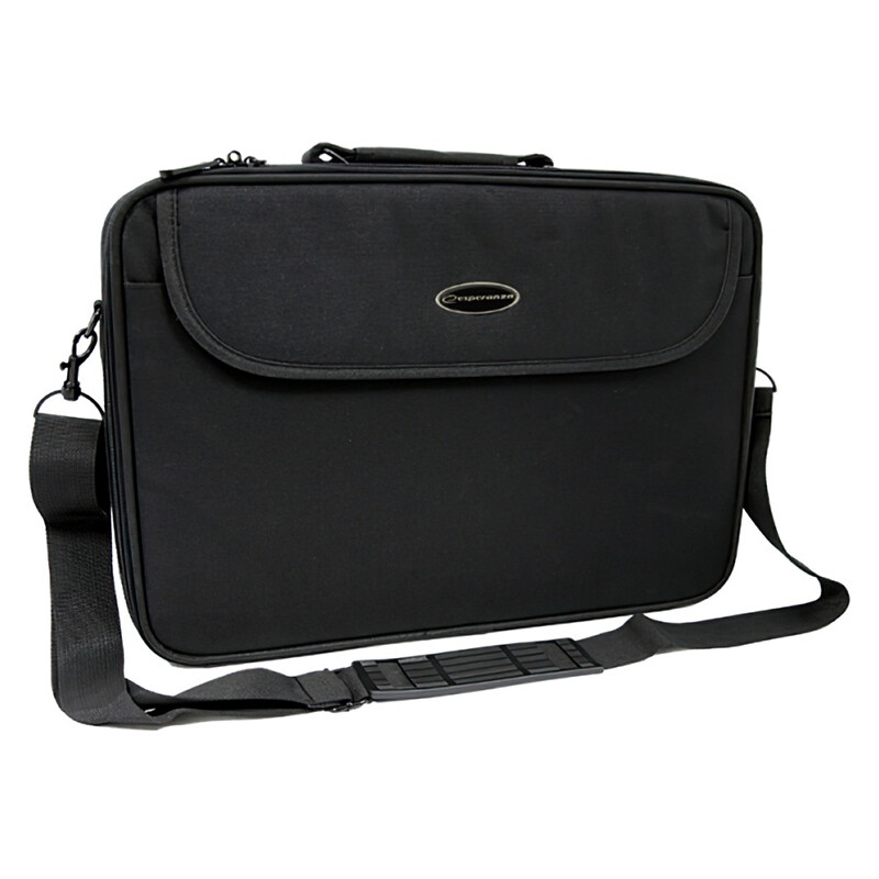 Сумка  для ноутбука Esperanza Classic+ Black (ET103) 17"