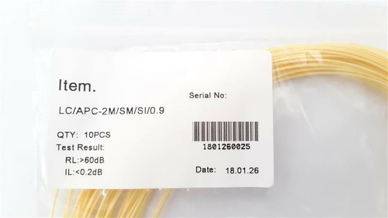 Пигтейл Abee LC/APC 2m, 0.9mm, G657A