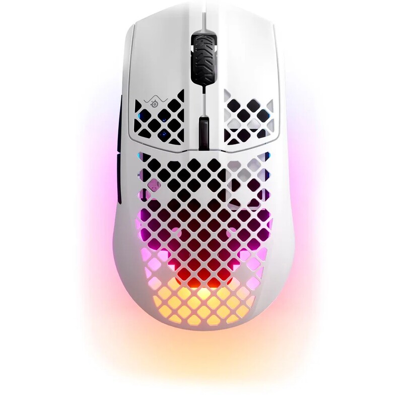 Миша SteelSeries Aerox 3 Wireless Snow (62608)