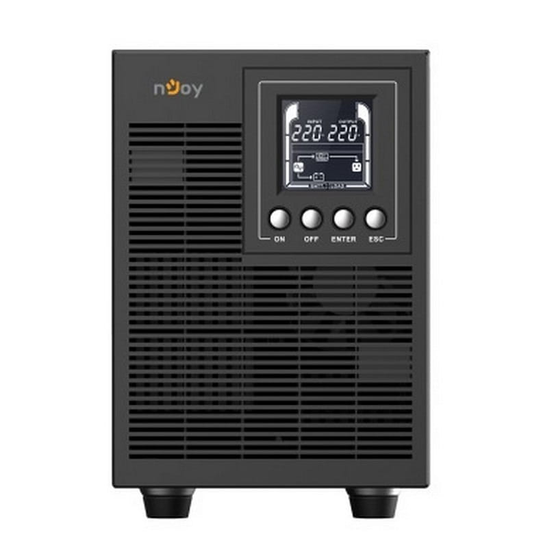 ИБП NJOY Echo Pro 2000 (UPOL-OL200EP-CG01B), Online, 4 x Schuko, USB, LCD, металл