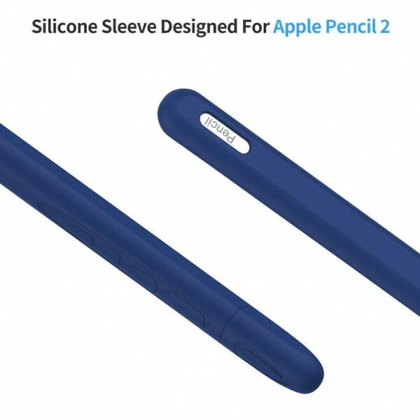 Чохол TPU Goojodoq Button Magnetic для стілуса Apple Pencil 2 Dark/Blue тех.пак (1005001784825742BD)