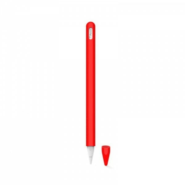 Чехол TPU SK для стилуса Apple Pencil 2 Goojodoq 12 Gen Red тех.пак (33019387759R)