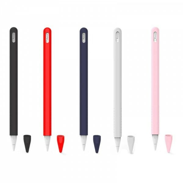 Чехол TPU SK для стилуса Apple Pencil 2 Goojodoq 12 Gen Red тех.пак (33019387759R)