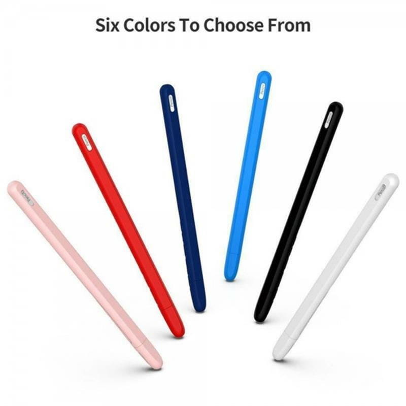 Чехол Goojodoq Button Magnetic TPU для стилуса Apple Pencil 2 Blue (1005001784825742BL)