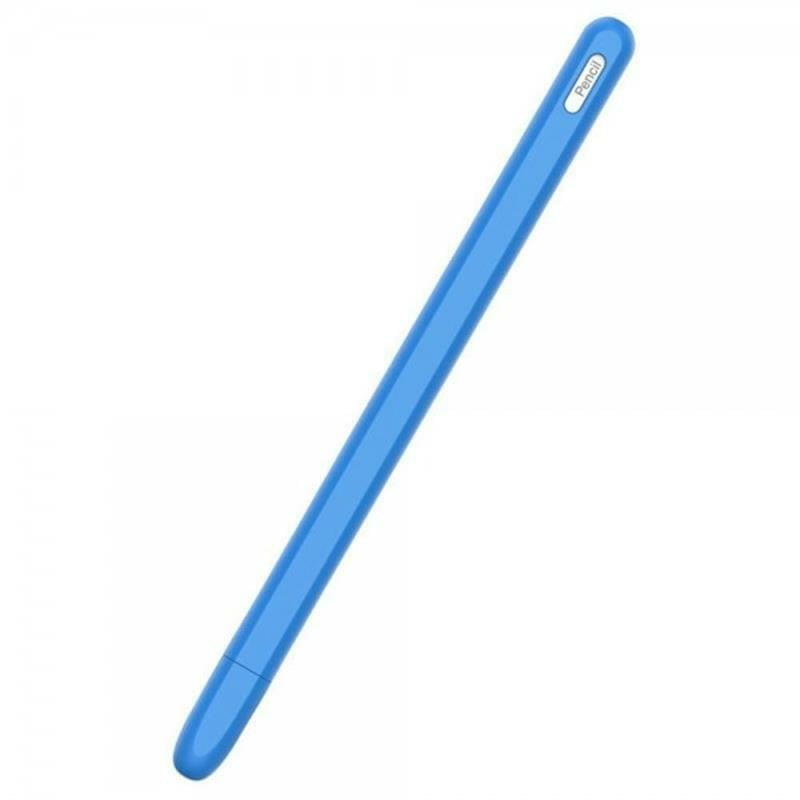 Чохол Goojodoq Button Magnetic TPU для стилуса Apple Pencil 2 Blue (1005001784825742BL)
